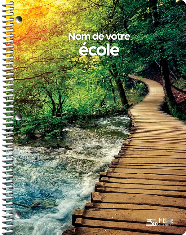Couverture semi-personnalisée Au fil du chemin 2027–2028