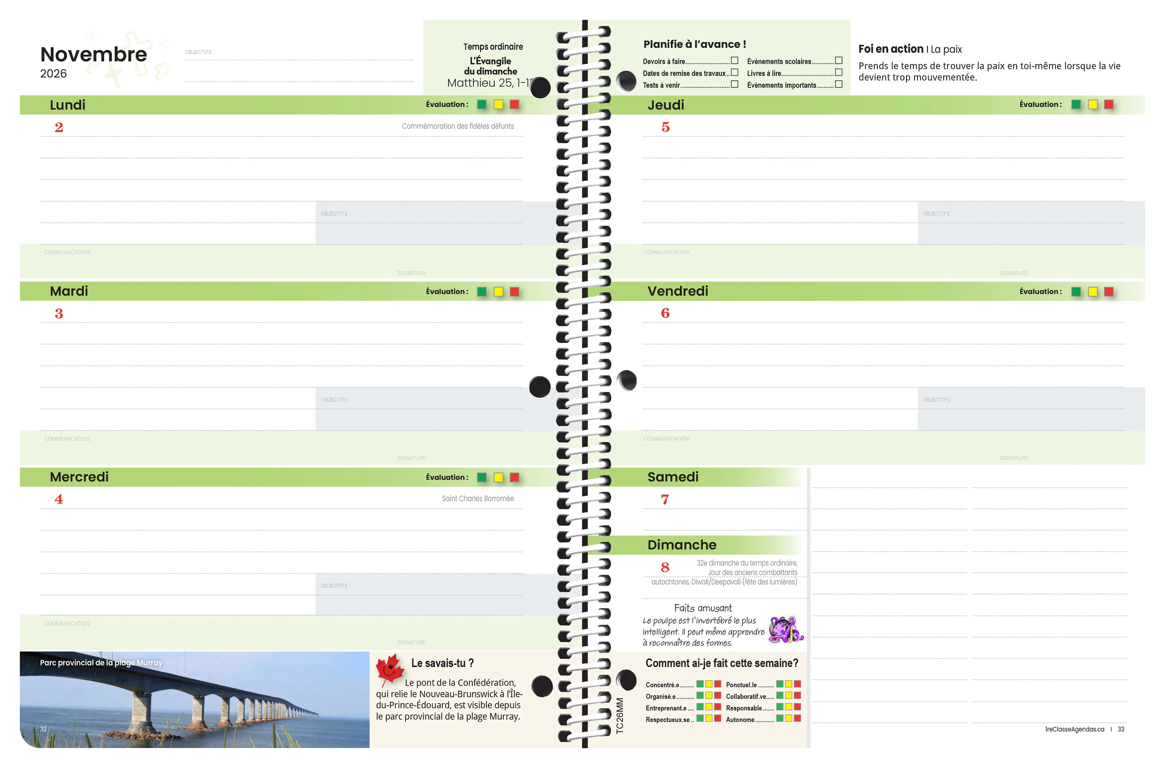 Série foi et valeurs, secondaire (2026-2027)