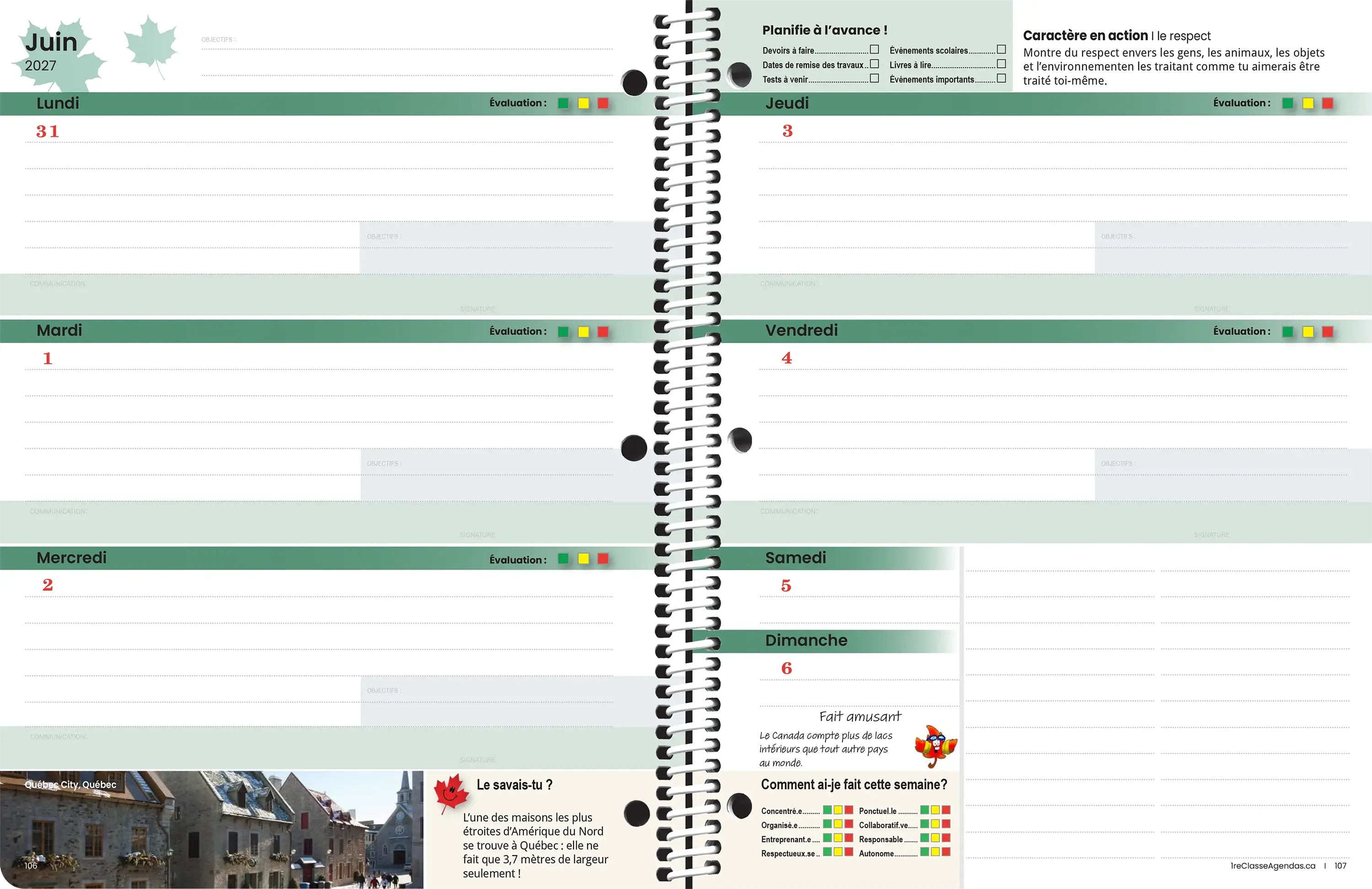 Prototype de l’agenda primaire 5-6, collection 2027-2028